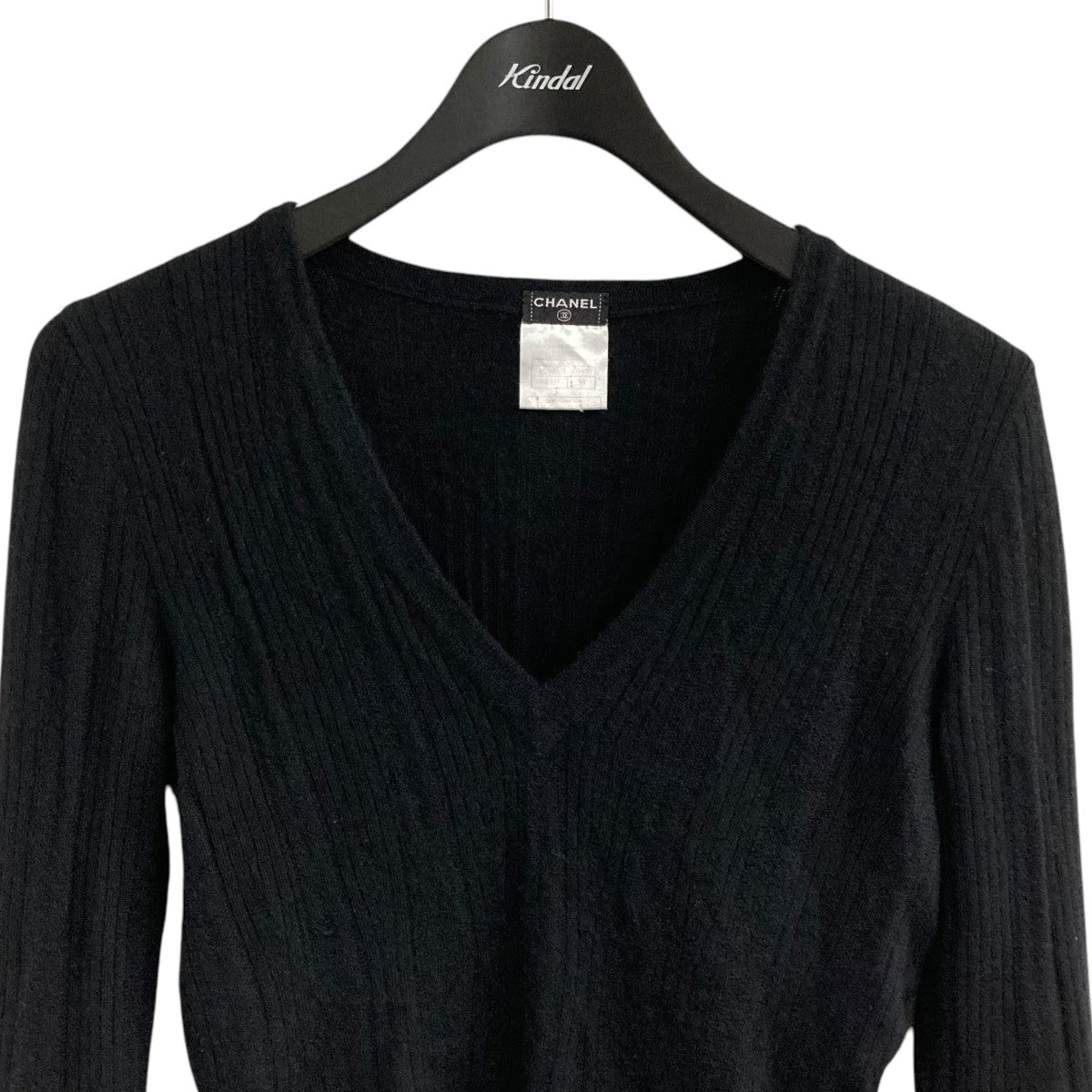 VネックカシミヤニットソーP29635K010197