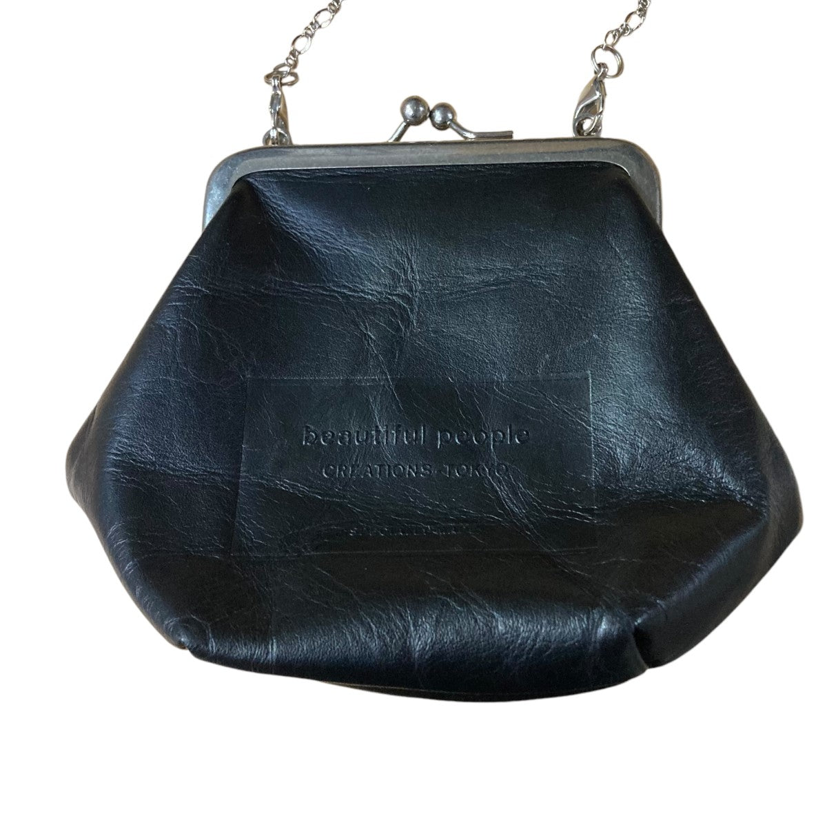 beautiful people clasp coin pouch shoulderがま口ショルダーポーチ 古着・中古-2枚目のアイテム画像