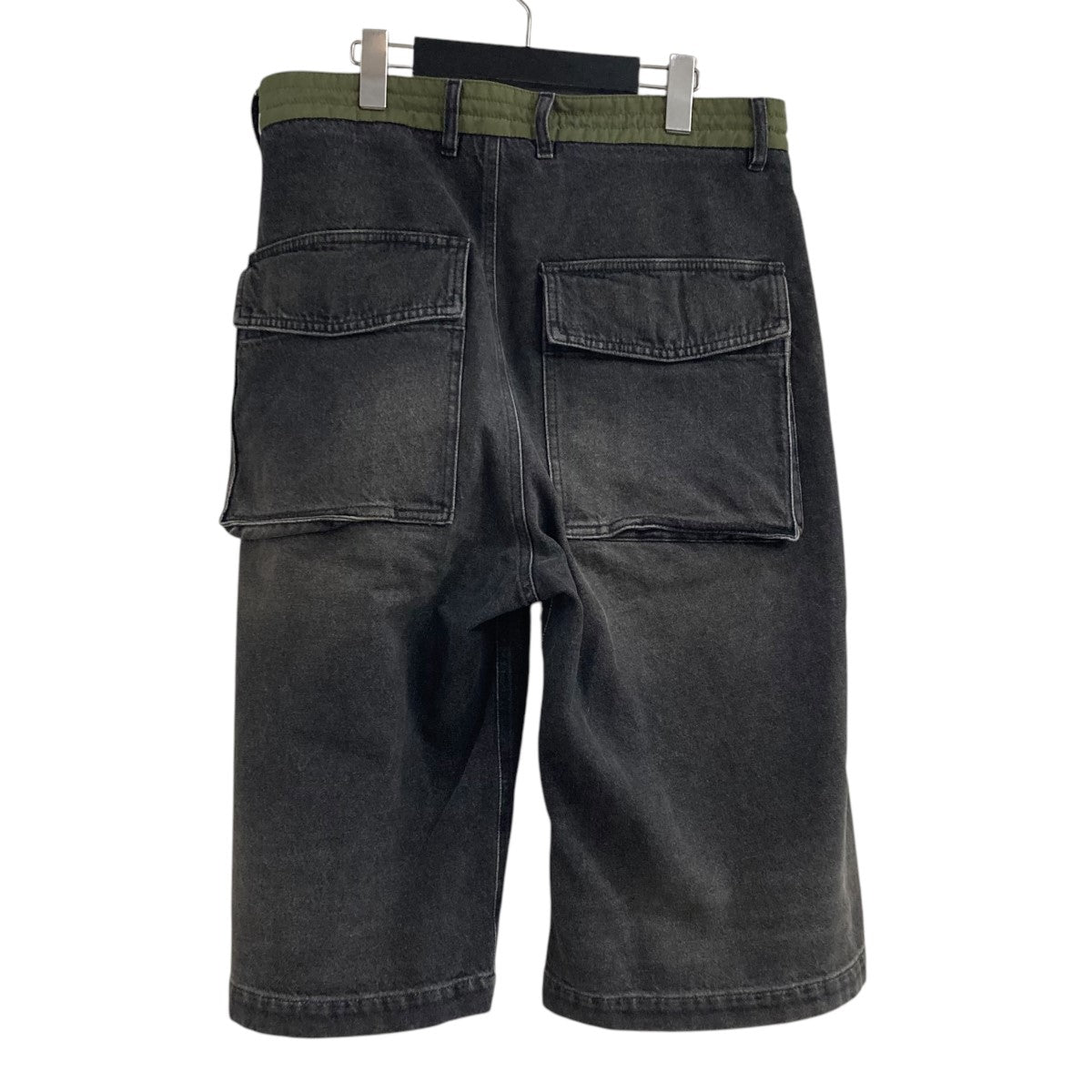 パンツ DIESEL D-ANDRE-SHORT-S 28 D-ANDRE-SHORT-S Loose bermuda shorts in denim and nylon