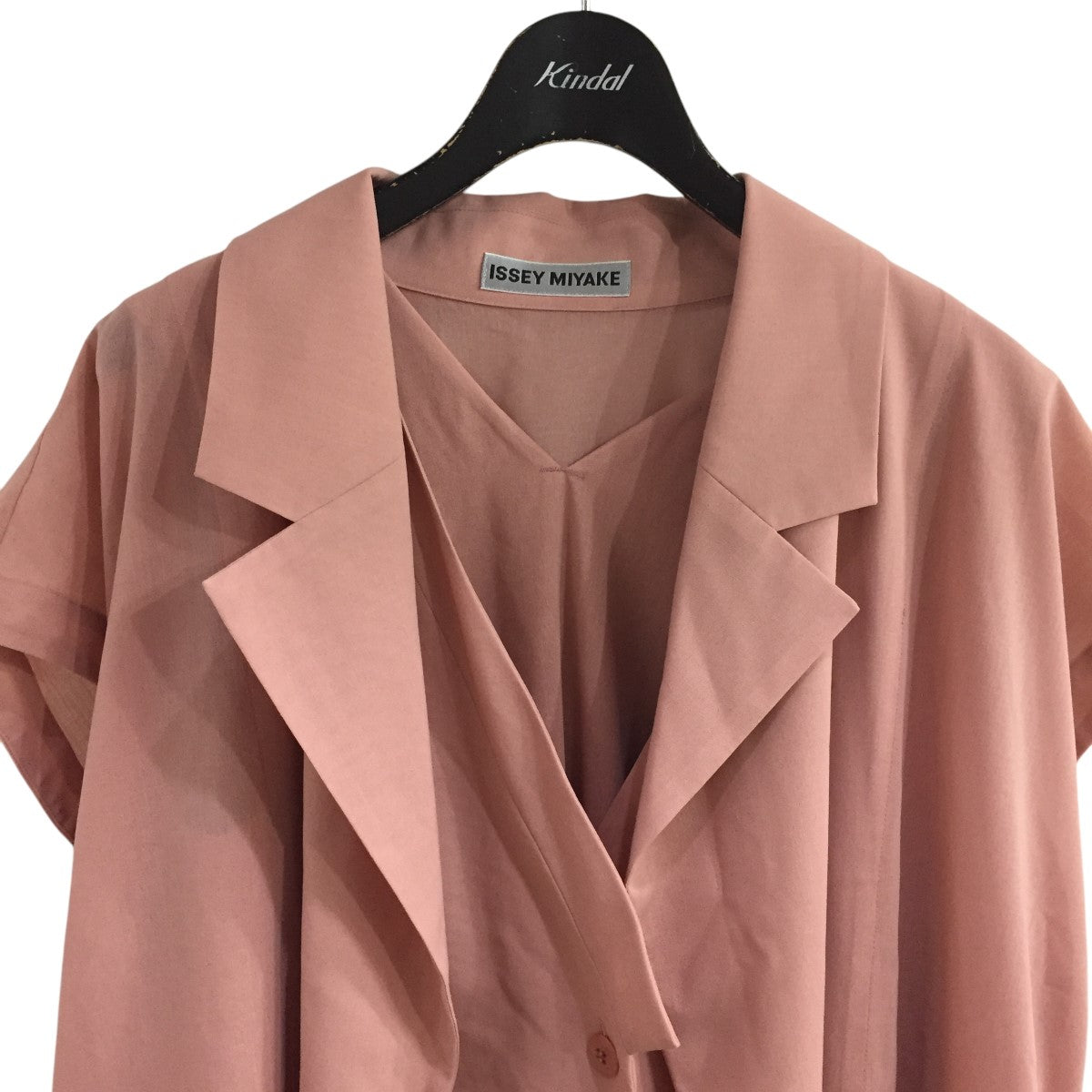 ISSEY MIYAKE(イッセイミヤケ) ノースリーブレイヤードシャツ