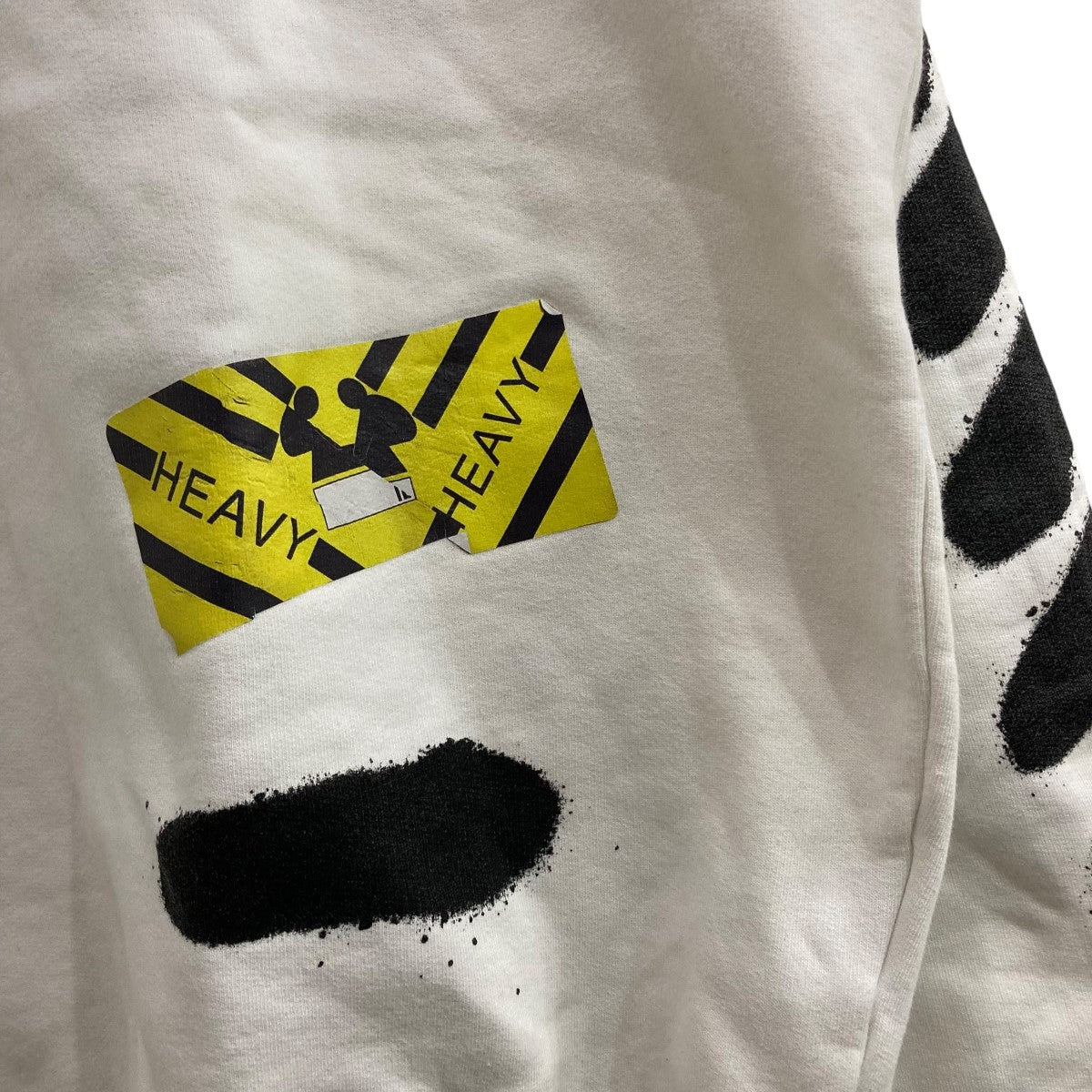 OFFWHITE(オフホワイト) プリントクルーネックスウェットトレーナー