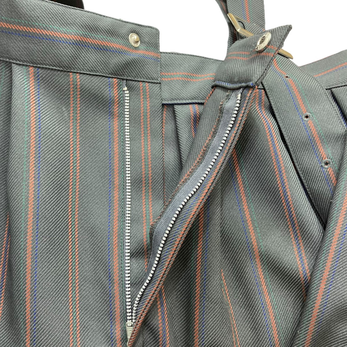 UN3D MULTI PINSTRIPE AIO 38サイズ UN3D．(アンスリード) MULTI PINSTRIPE AIOマルチストライプ
