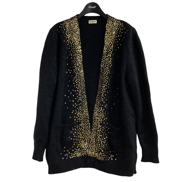 SAINT LAURENT(サンローラン)スタッズ カーディガン（美品 サン