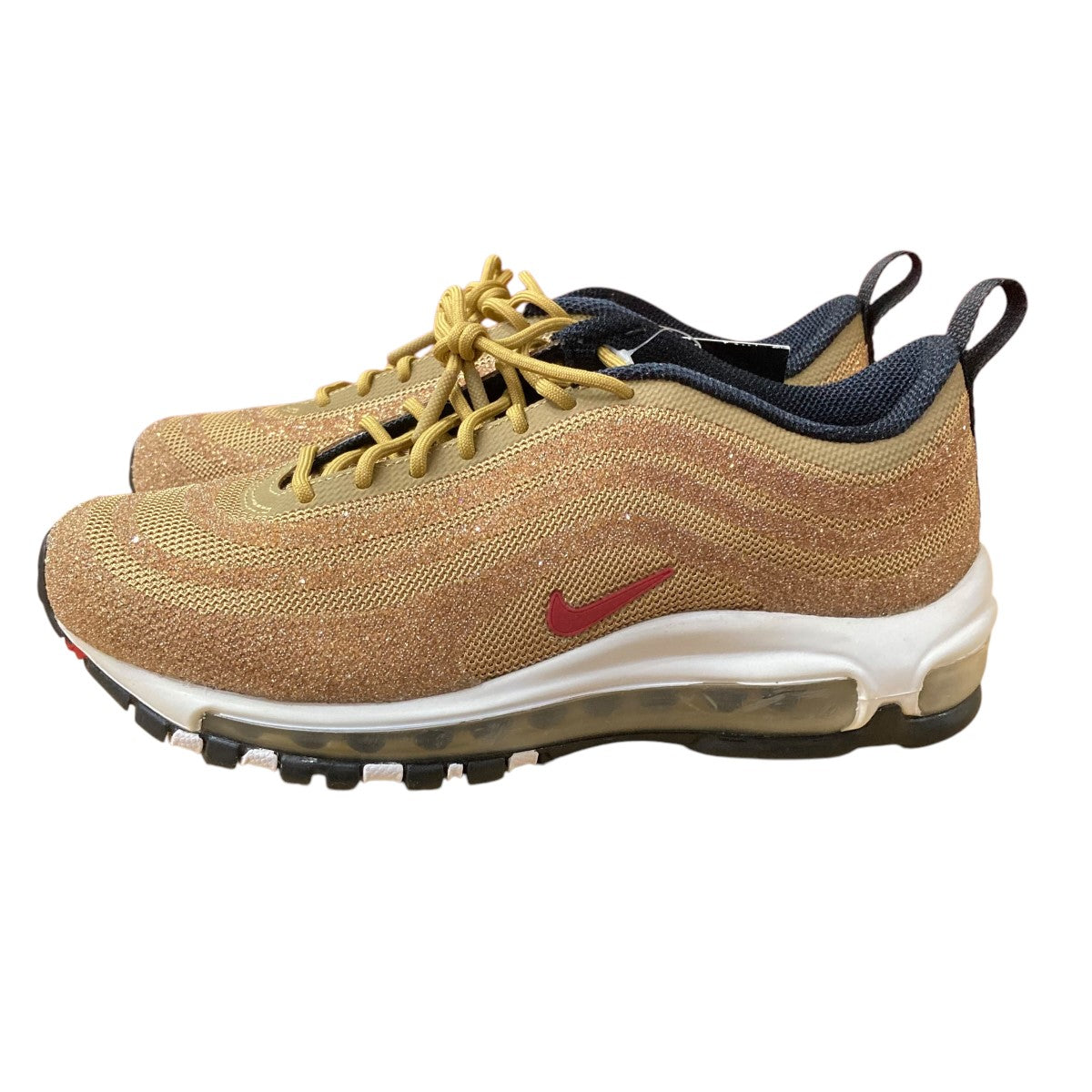 Women’s Air Max 97 LX Swarovski Metallic Goldローカットスニーカー927508-700