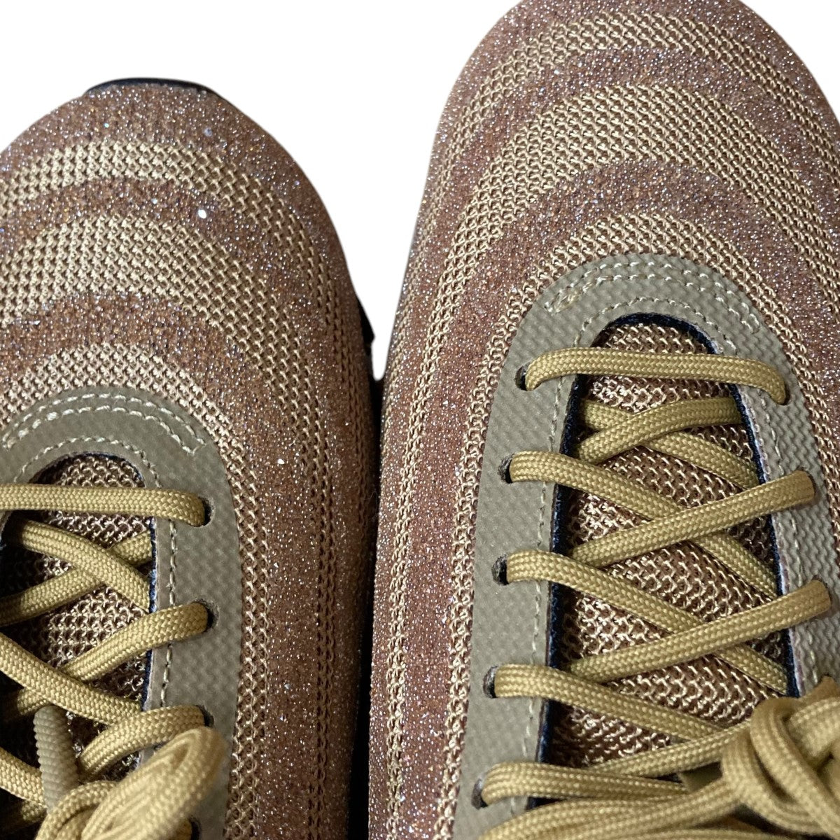 Women’s Air Max 97 LX Swarovski Metallic Goldローカットスニーカー927508-700