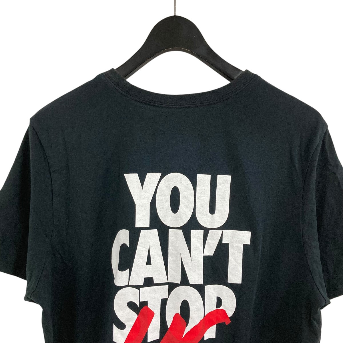 sacai×NIKE ロゴプリントTシャツ 20-0165S ネイビー サイズ 3｜【公式 