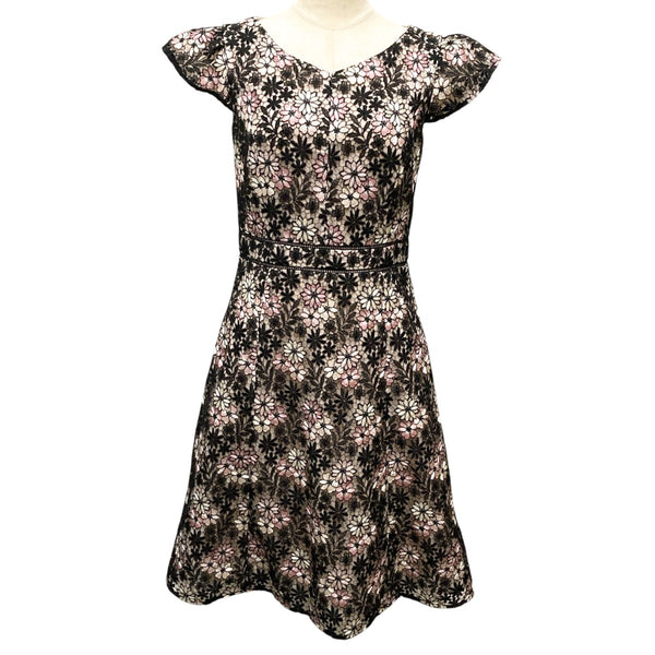 お値下げ★トッカ　レースガーデン ワンピース TOCCA(トッカ) フラワーレースワンピース6784222 6784222 ブラック