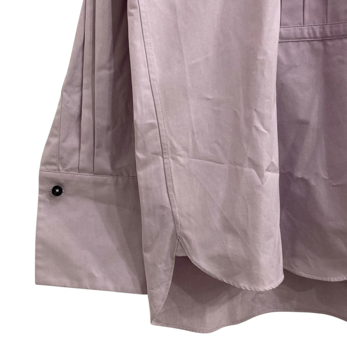【値下げ】JIL SANDER ピンタックシャツ J01DL0103 ラベンダー サイズ：38 (新宿店) JIL SANDER(ジルサンダー) ピンタックシャツJ01DL0103 J01DL0103