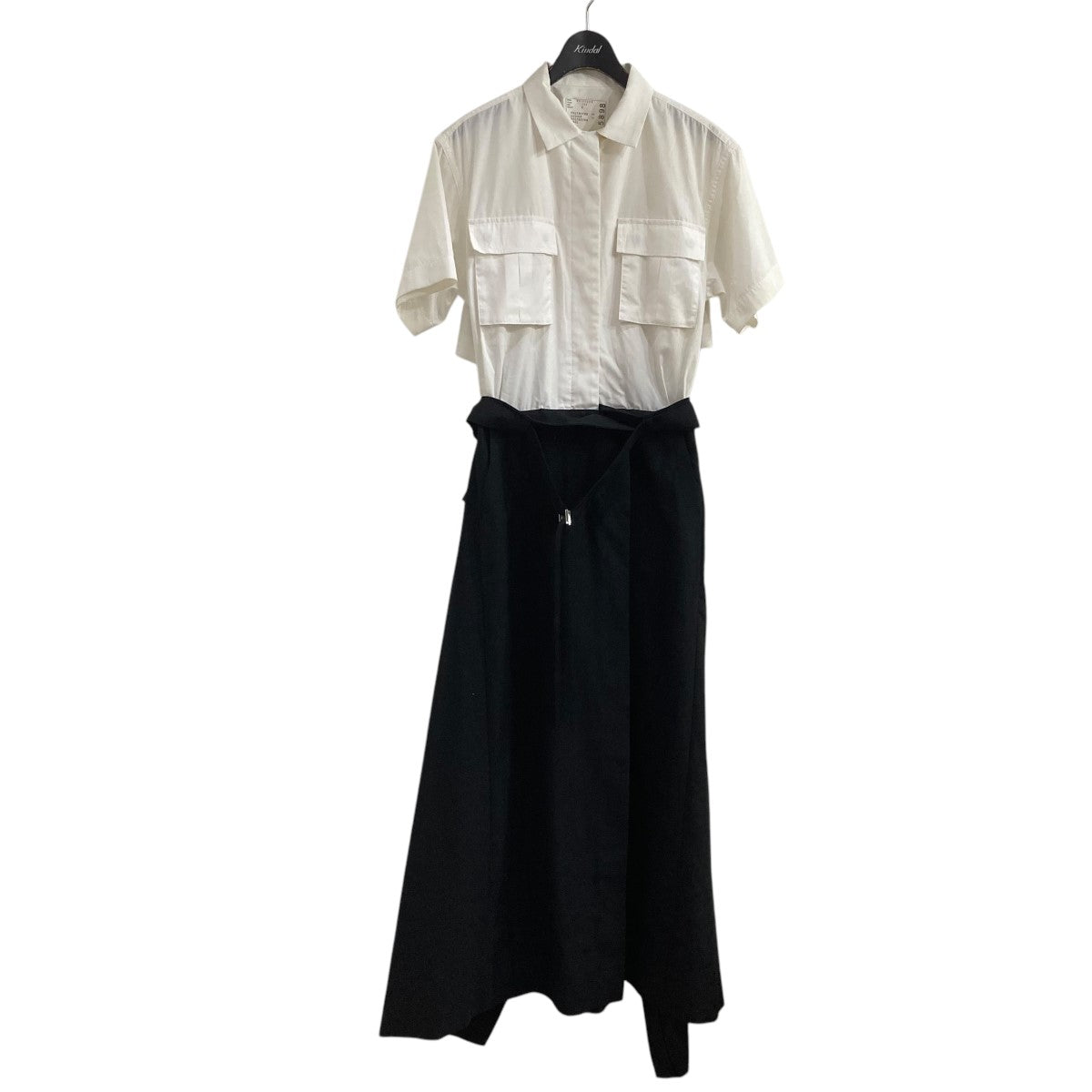 sacai スーチングミックスドレス 古着・中古-1枚目のアイテム画像