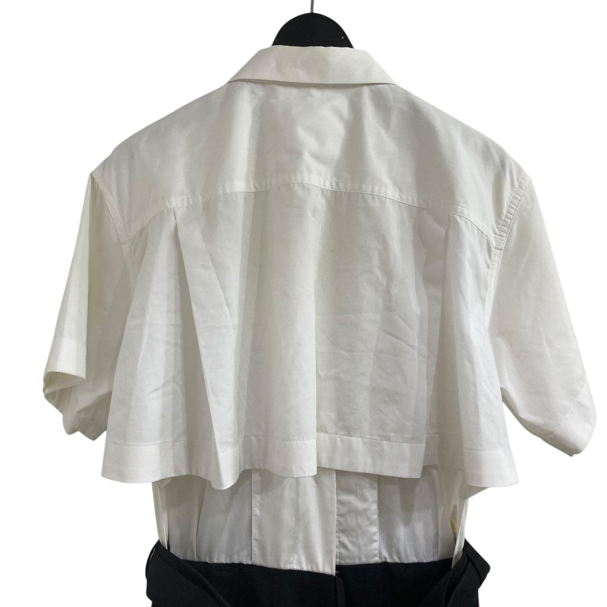 sacai スーチングミックスドレス 古着・中古-5枚目のアイテム画像