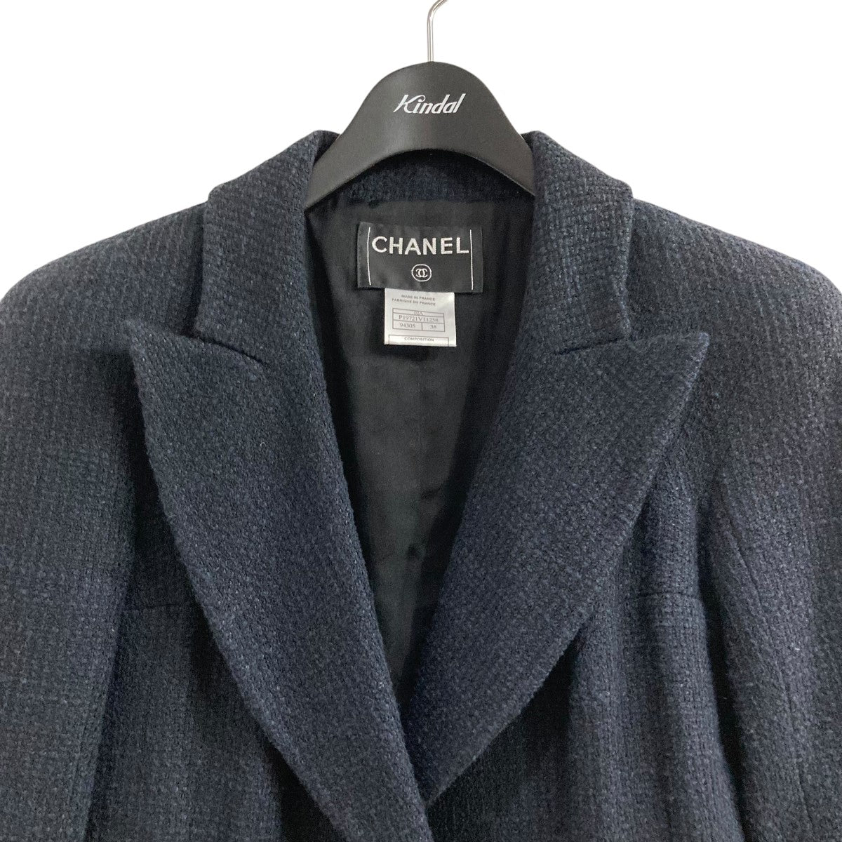 CHANEL(シャネル) ツイードロングコートP60319V46008 P60319V46008  