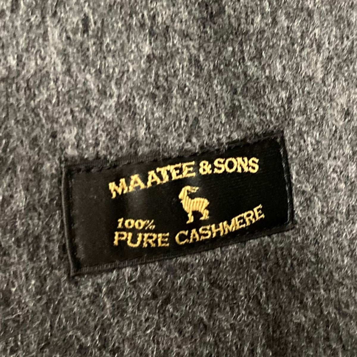 MAATEE&SONS カシミヤ和紙Fish Tail Coat サイズ3 MAATEE&SONS