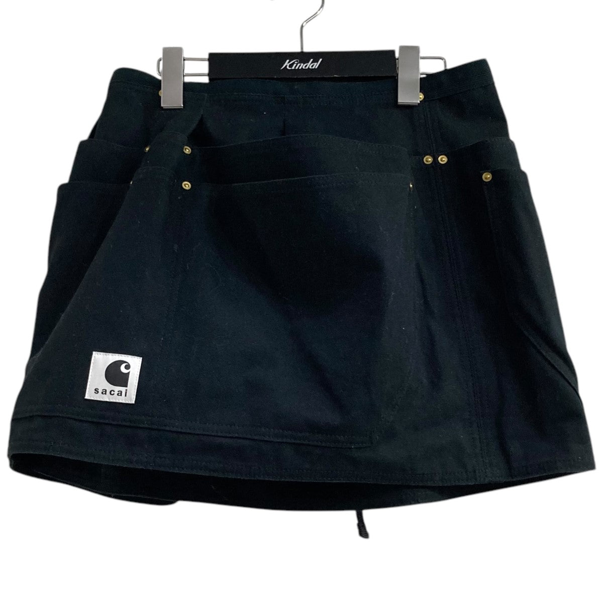sacai×CarHartt ベルテッドラップスカート23-06745 23-06745