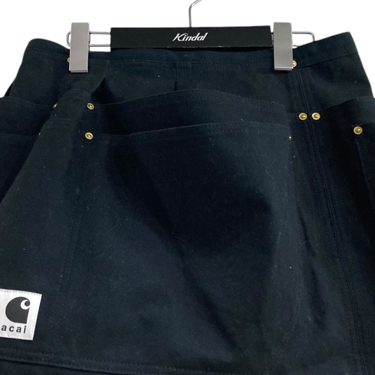 sacai×CarHartt ベルテッドラップスカート23-06745 23-06745