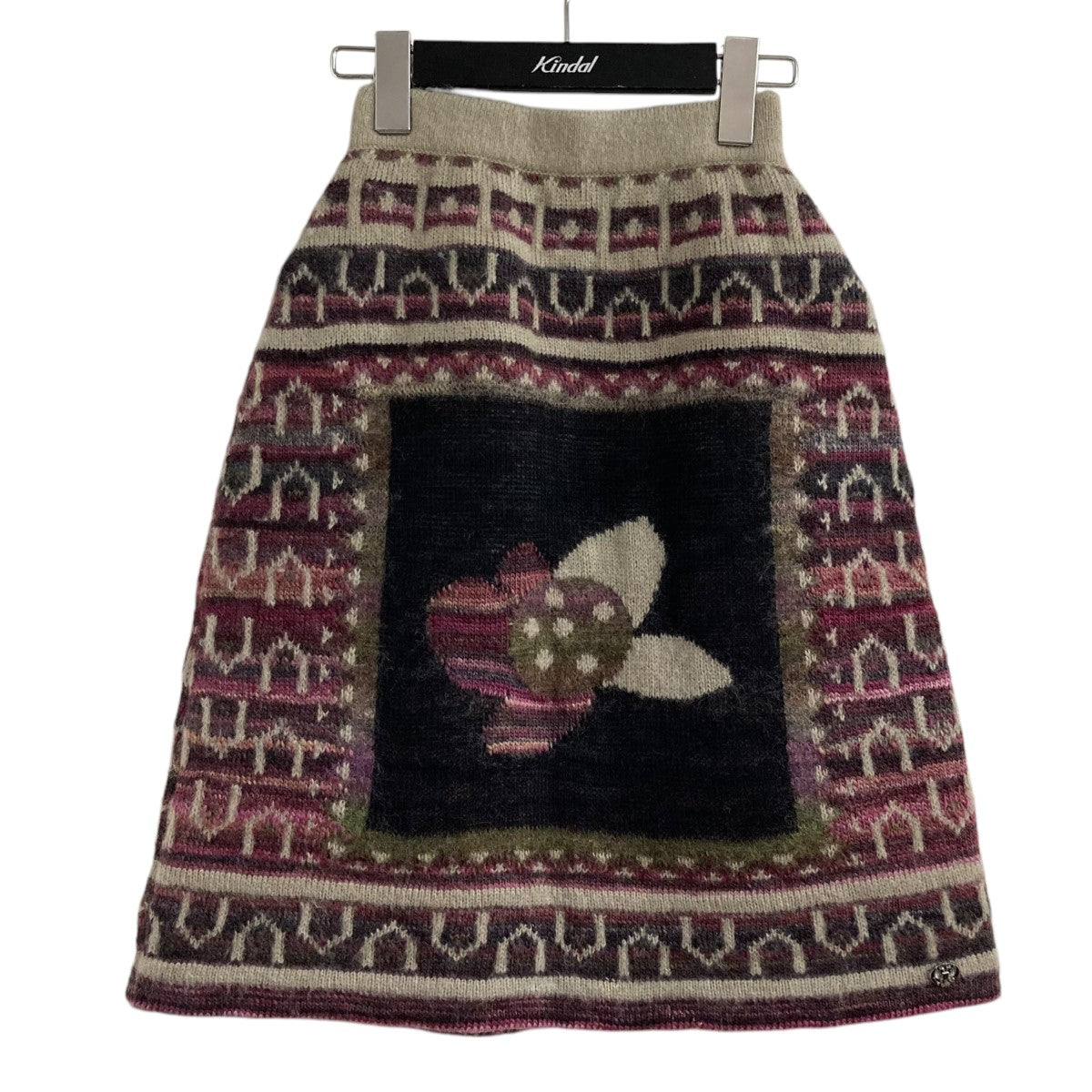 CHANEL(シャネル) 06AウールフラワーショートスカートP36186K02193  