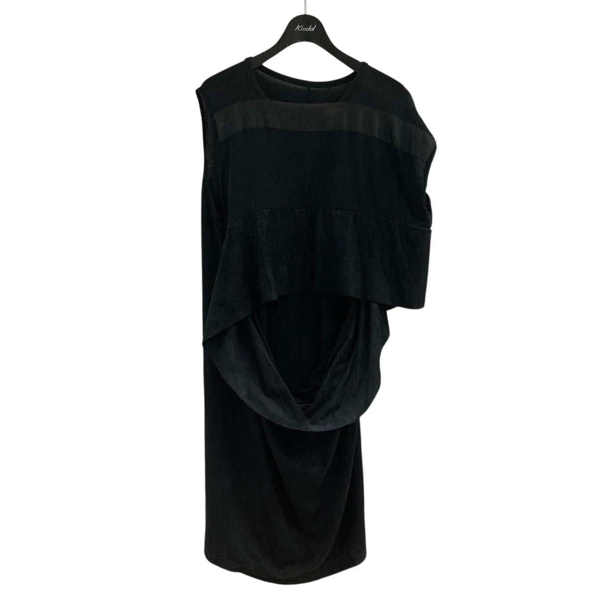 入荷now 安全 RICK OWENS(リックオウエンス) RO14S4555 レザー切替トップス トップス
