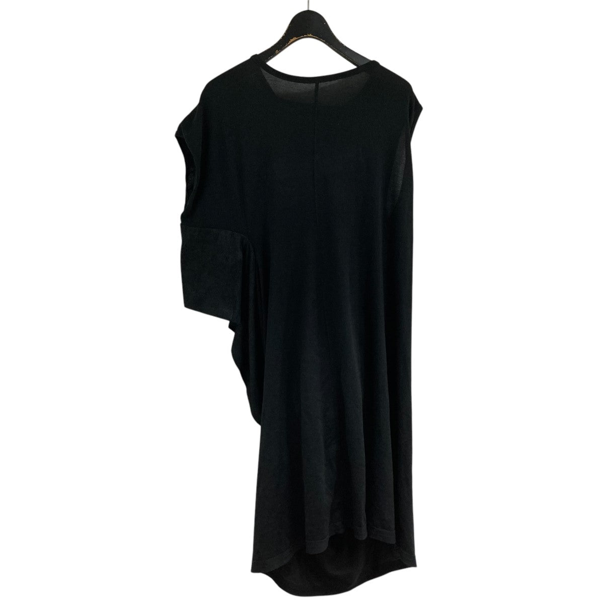 RICK OWENS(リックオウエンス) レザー切替トップス RO14S4555