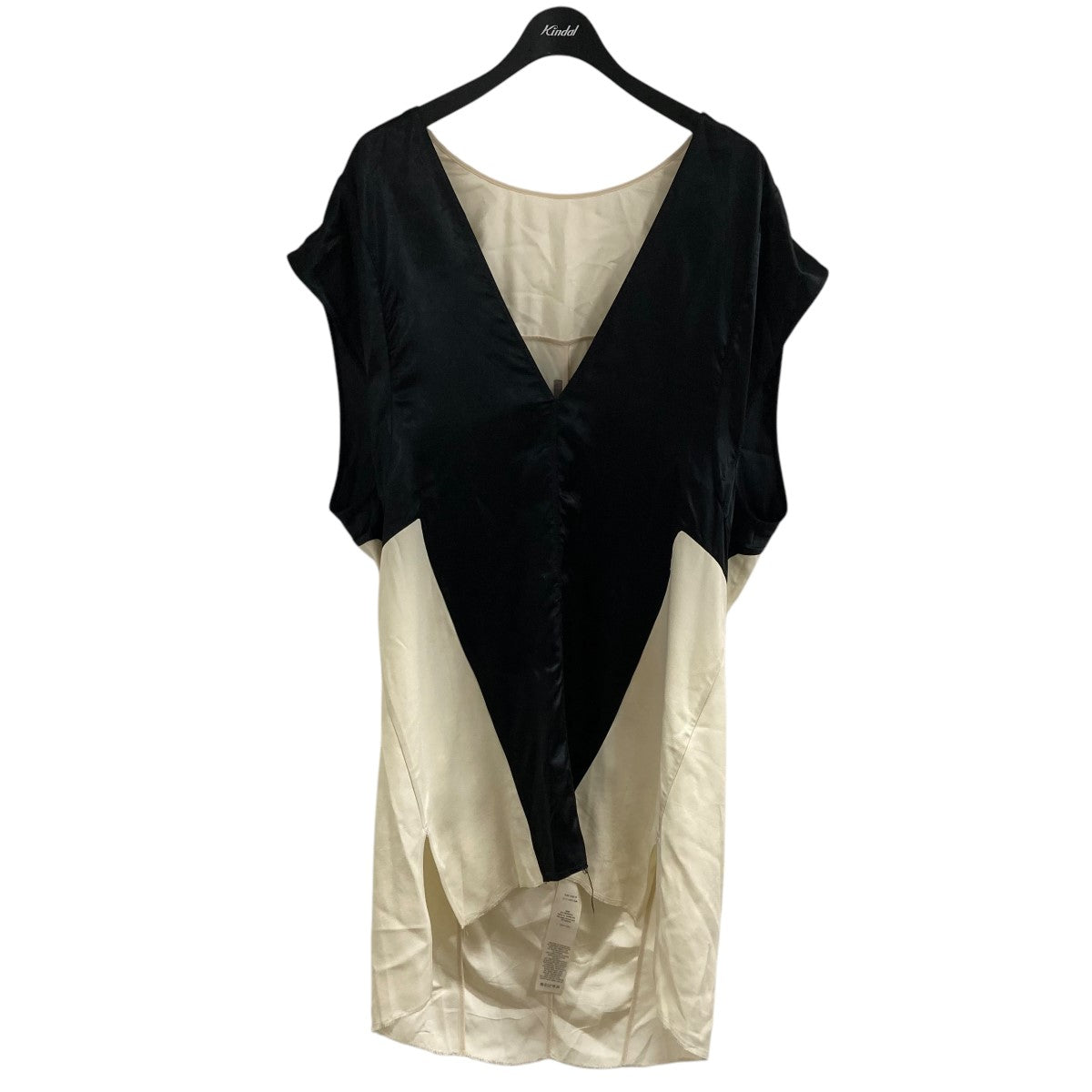 RICK OWENS Vネックカットソー 古着・中古-1枚目のアイテム画像