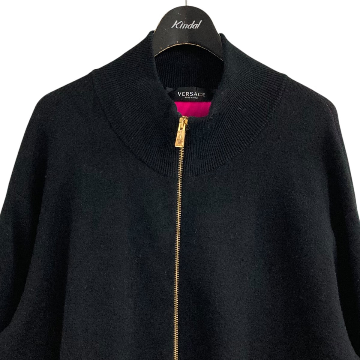 VERSACE(ヴェルサーチ) メドゥーサ ルネサンス ジップアップニット