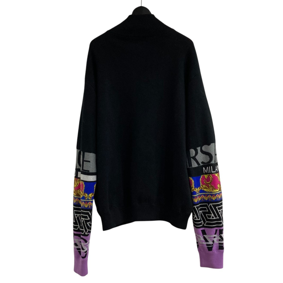 VERSACE(ヴェルサーチ) メドゥーサ ルネサンス ジップアップニット