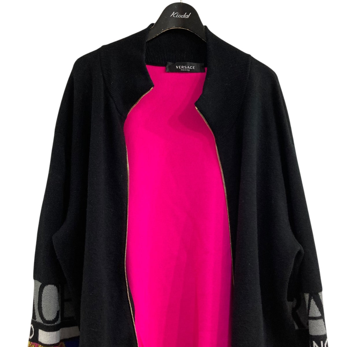 VERSACE(ヴェルサーチ) メドゥーサ ルネサンス ジップアップニット