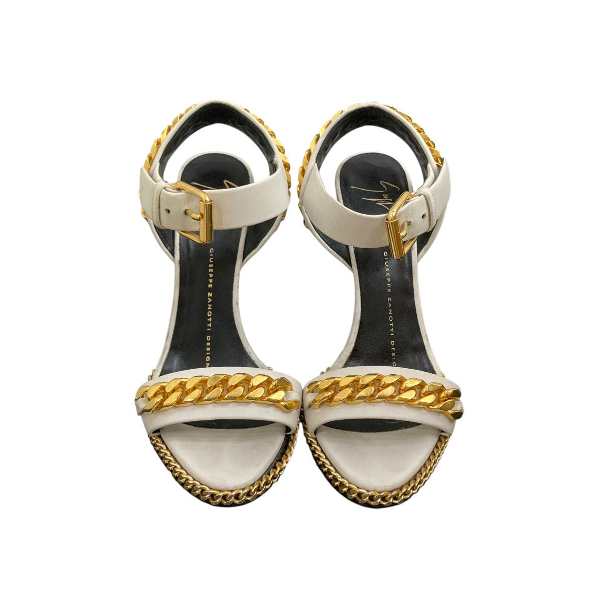 GIUSEPPE ZANOTTI チェーンサンダル 古着・中古-2枚目のアイテム画像