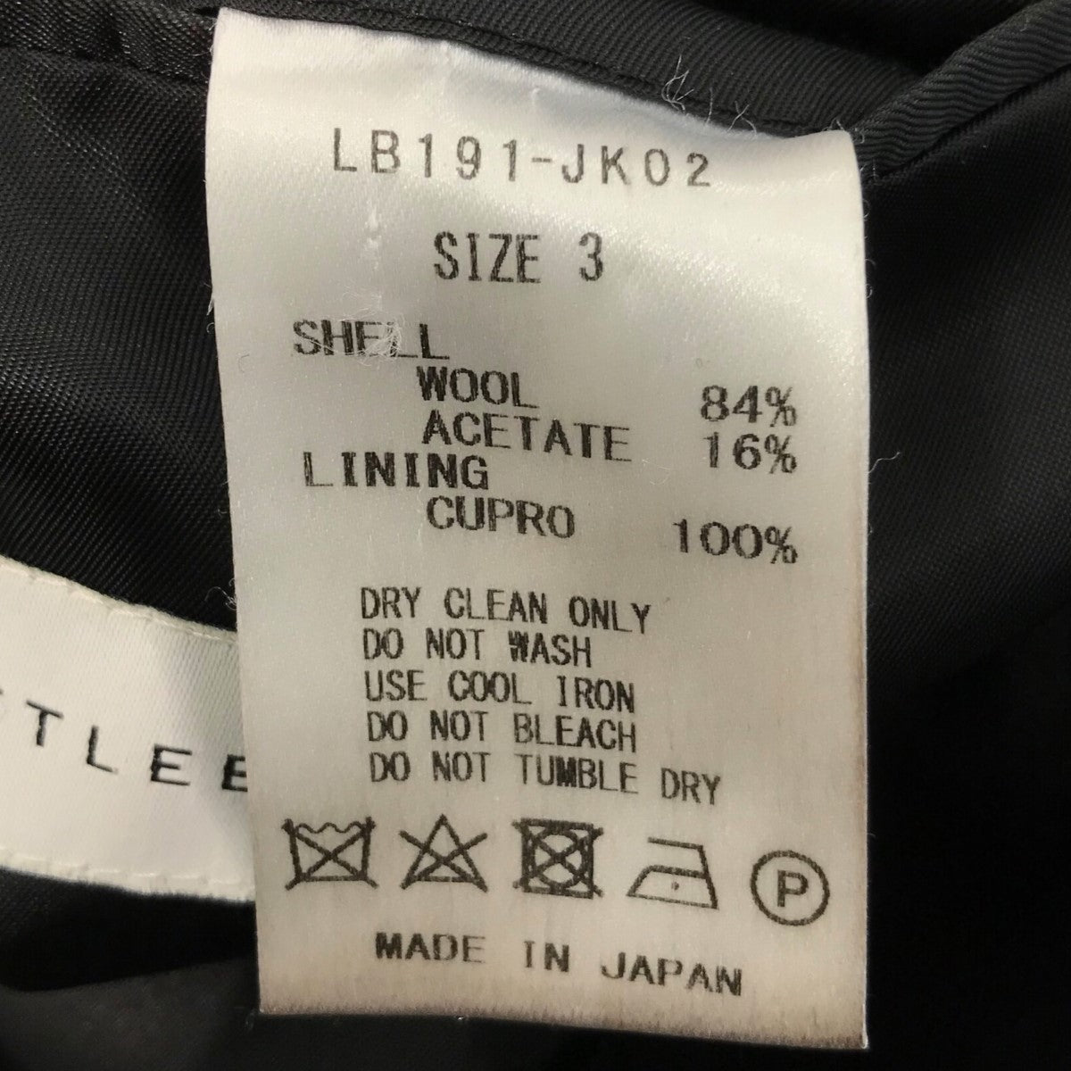 LITTLEBIG(リトルビッグ) ダブルテーラードジャケットLB191 JK02 LB191