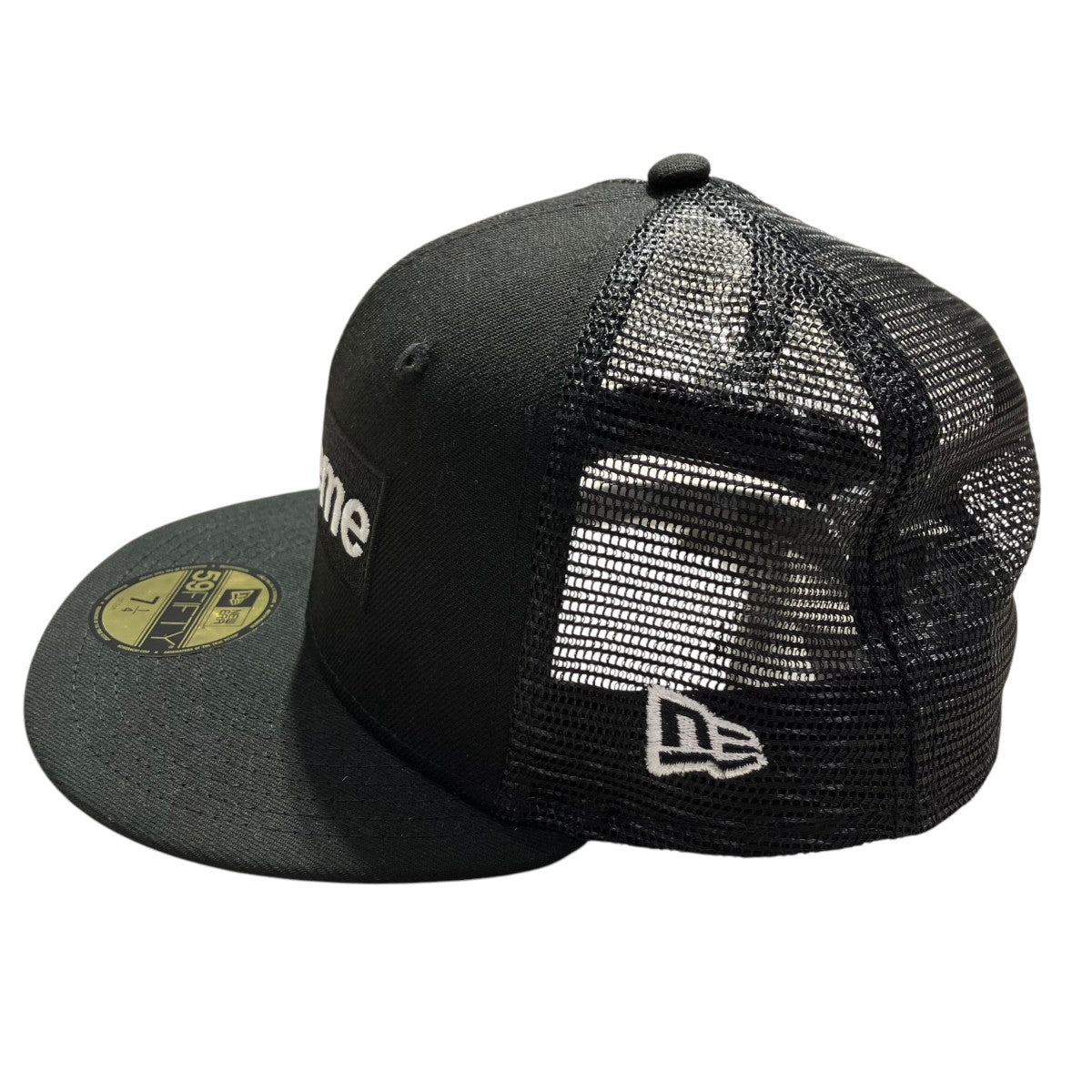 売れ筋がひ新作！ Supreme×New Era 24SSボックスロゴメッシュキャップ ブラック 帽子