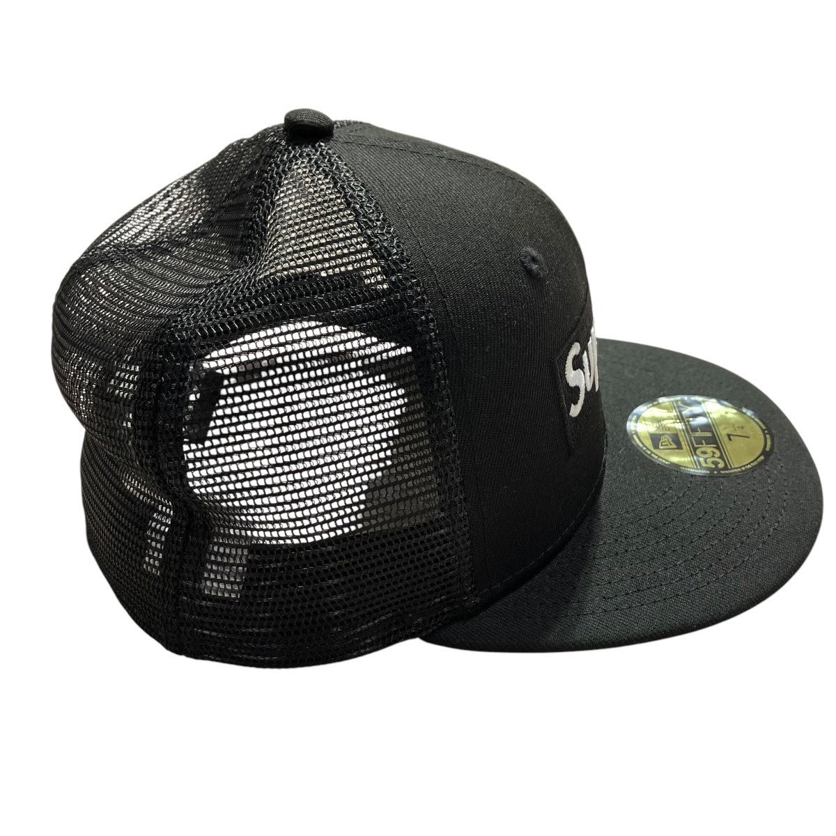 Supreme×New Era 24SSボックスロゴメッシュキャップ ブラック