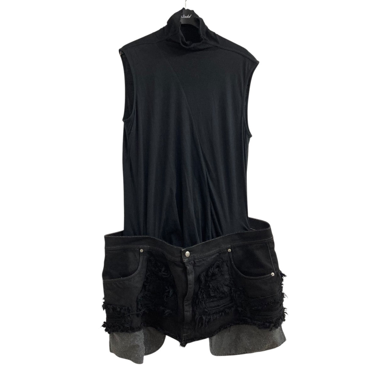 RICK OWENS(リックオウエンス) デニムドッキングカットソー