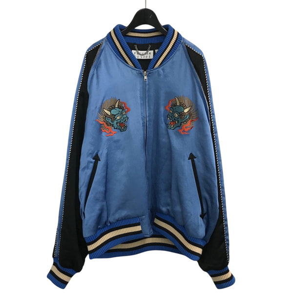 el conductor H(コンダクター) スカジャンPD23SJ08 PD23SJ08 ブルー