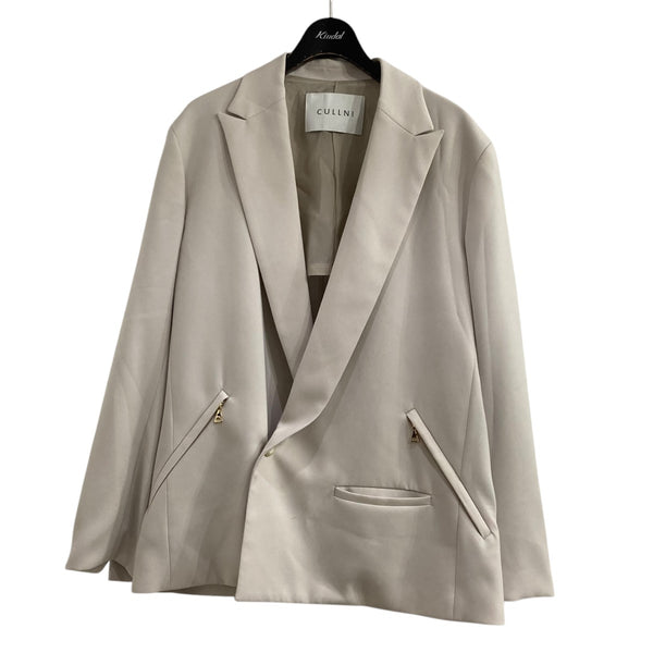 CULLNI(クルニ) テーラードジャケット22-SS-019 22-SS-019 アイボリー