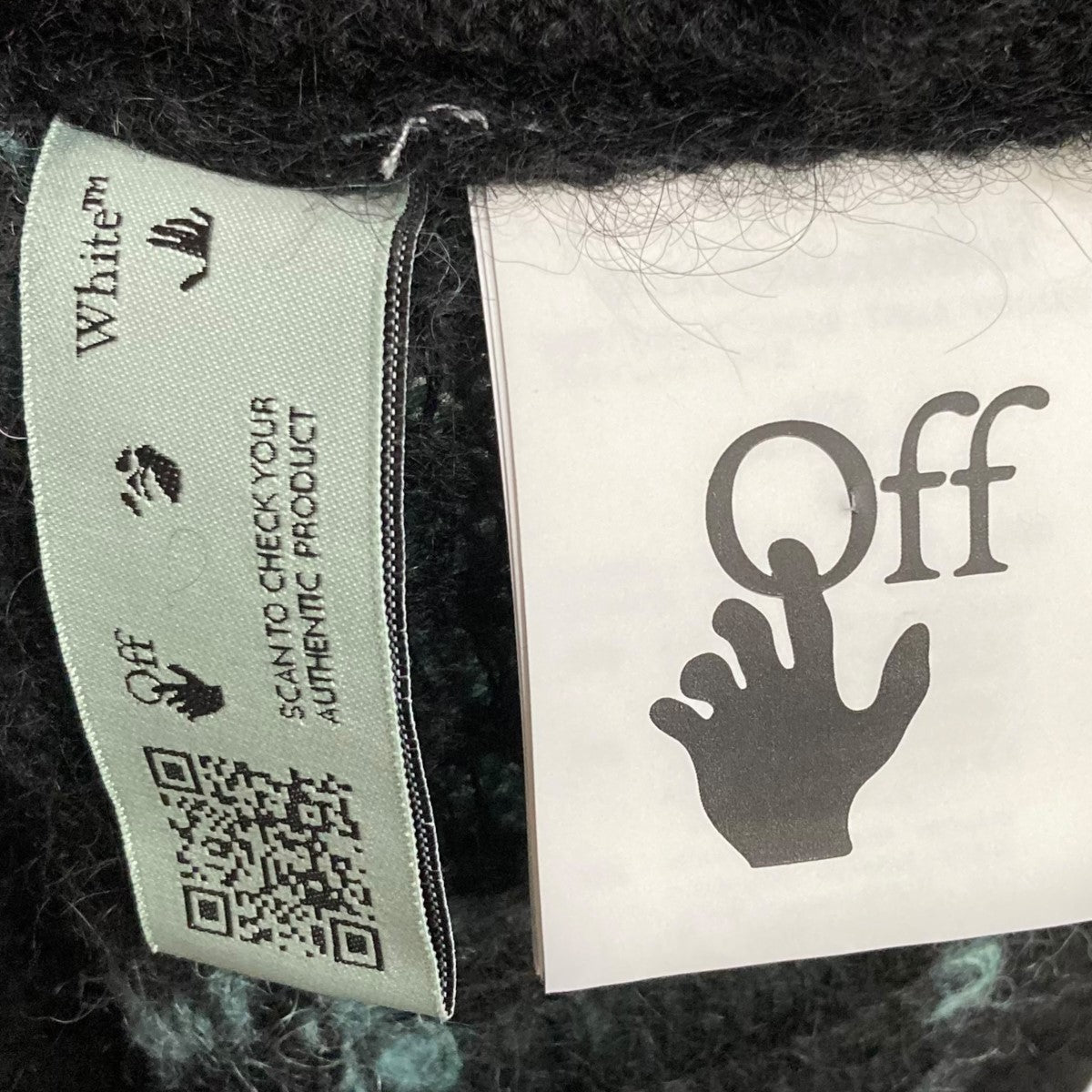 OFFWHITE(オフホワイト) モヘアニットOWHE036E20KNI001