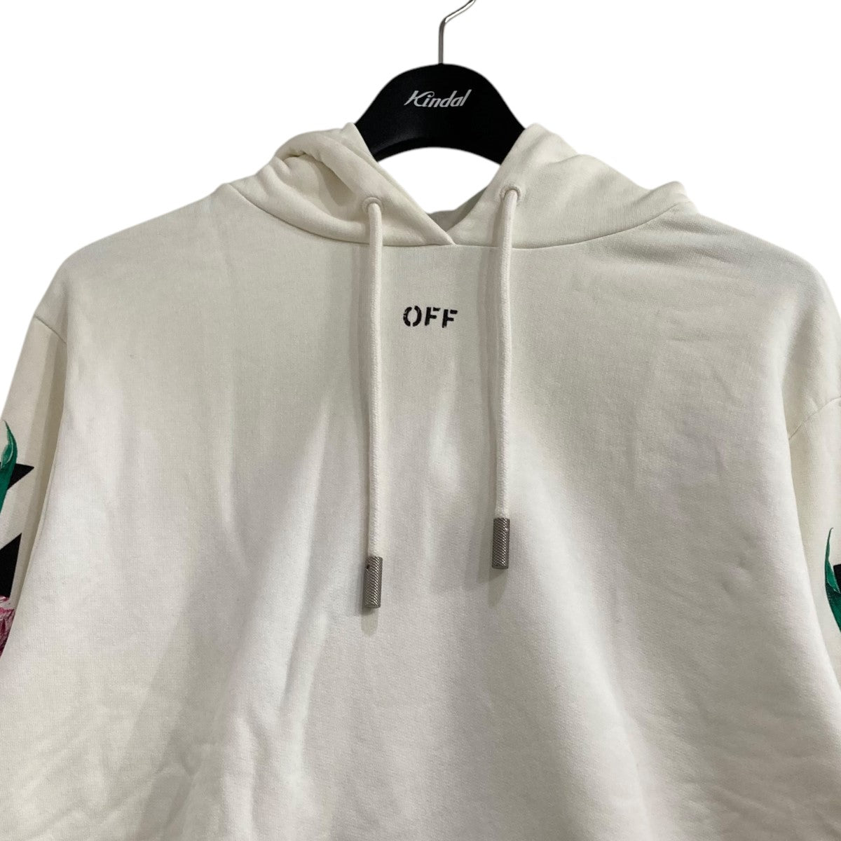 OFFWHITE(オフホワイト) バックバイアスフラワーパーカー