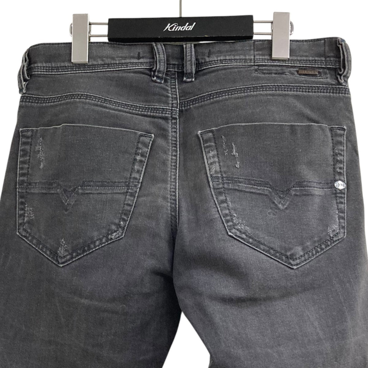 DIESEL×D．N．A． ダメージデニムパンツ グレー サイズ 28