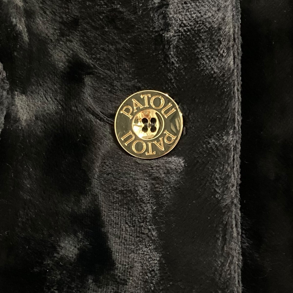 Patou 刺繍入りフェイクポニースキン ボックスジャケットJA0170069999B 古着・中古-6枚目のアイテム画像