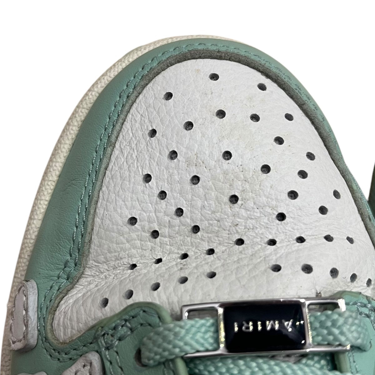 AMIRI スニーカー US 9 ホワイト/グリーン 楽天市場】AMIRI SKELL TOP レザースニーカー アミリ スカル