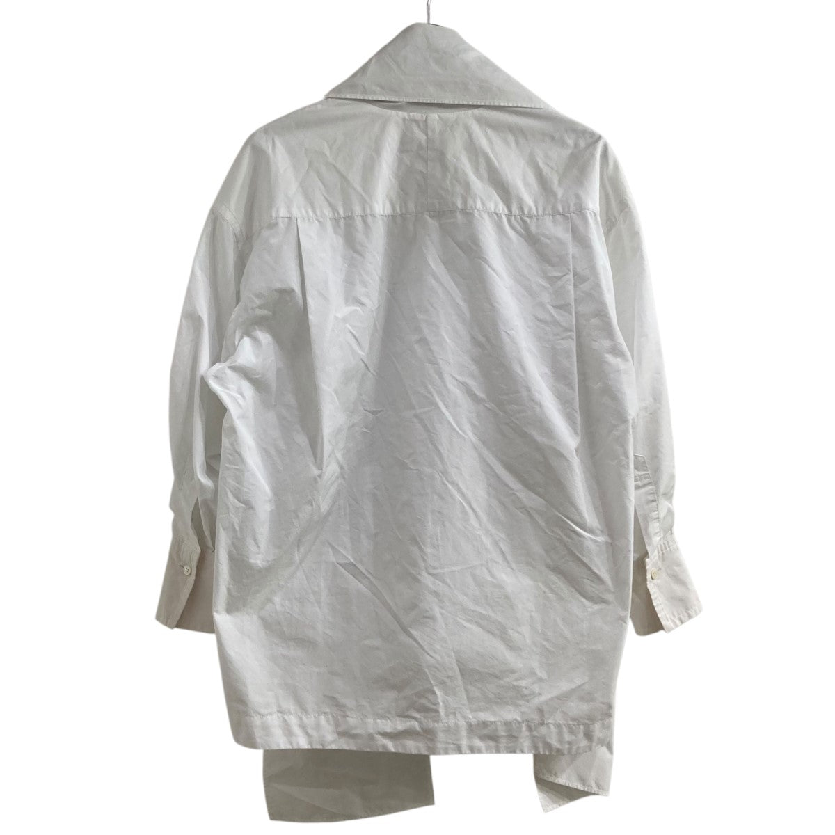 【値下げ】Demi-Luxe BEAMS ストールブラウス 64-11-0047-287 ホワイト サイズ：36 (EC) Demi-Luxe BEAMS(デミルクスビームス) ストールブラウス64-11