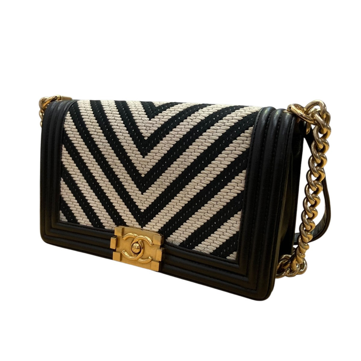 CHANEL(シャネル) Vステッチ ボーイシャネル チェーンバッグ