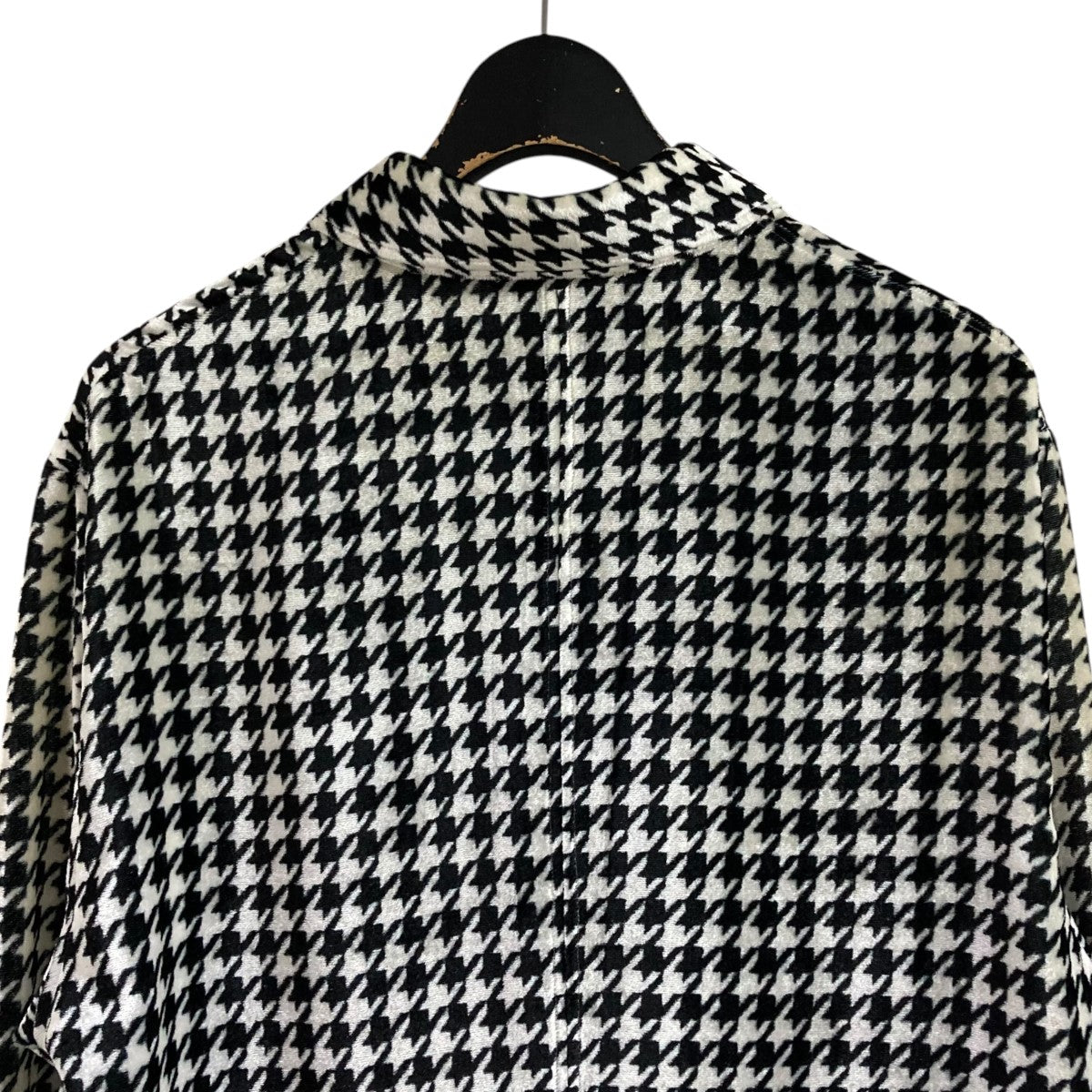 BED J．W． FORD(ベッドフォード) 総柄ベロアシャツ20SS-B-BL03