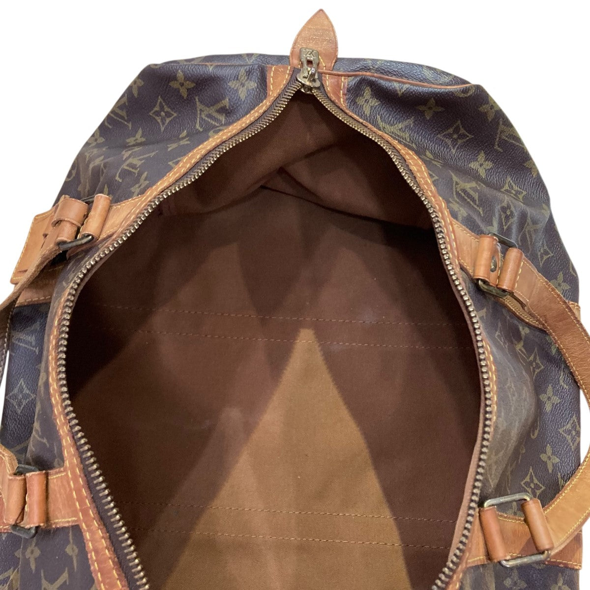 Louis Vuitton　ルイヴィトン　ボストンバッグ ブラウン ルイ・ヴィトン LOUIS VUITTON キーポル45 M41428 ブラウン