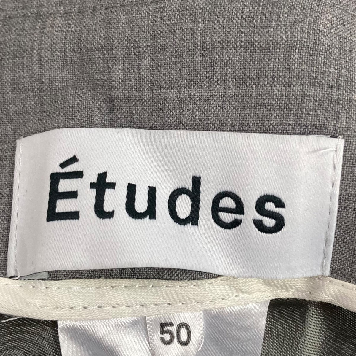 Etudes COOPER SUTTING GREYスラックス グレー サイズ 50｜【公式