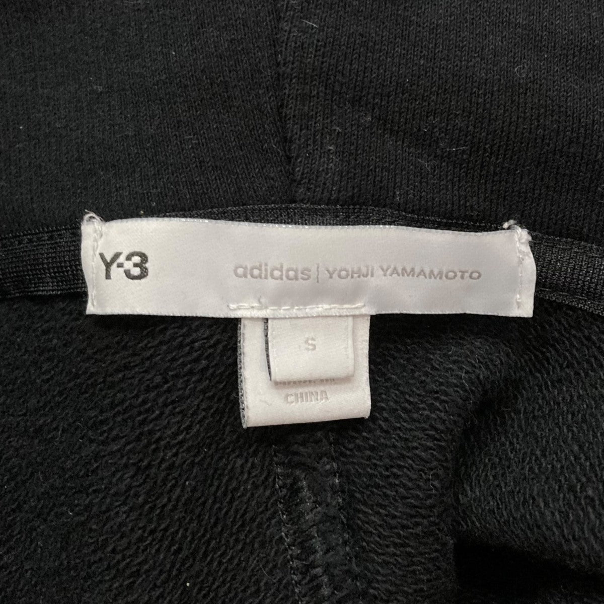 Y-3(ワイスリー) ジップパーカーHG6072 HG6072 ブラック