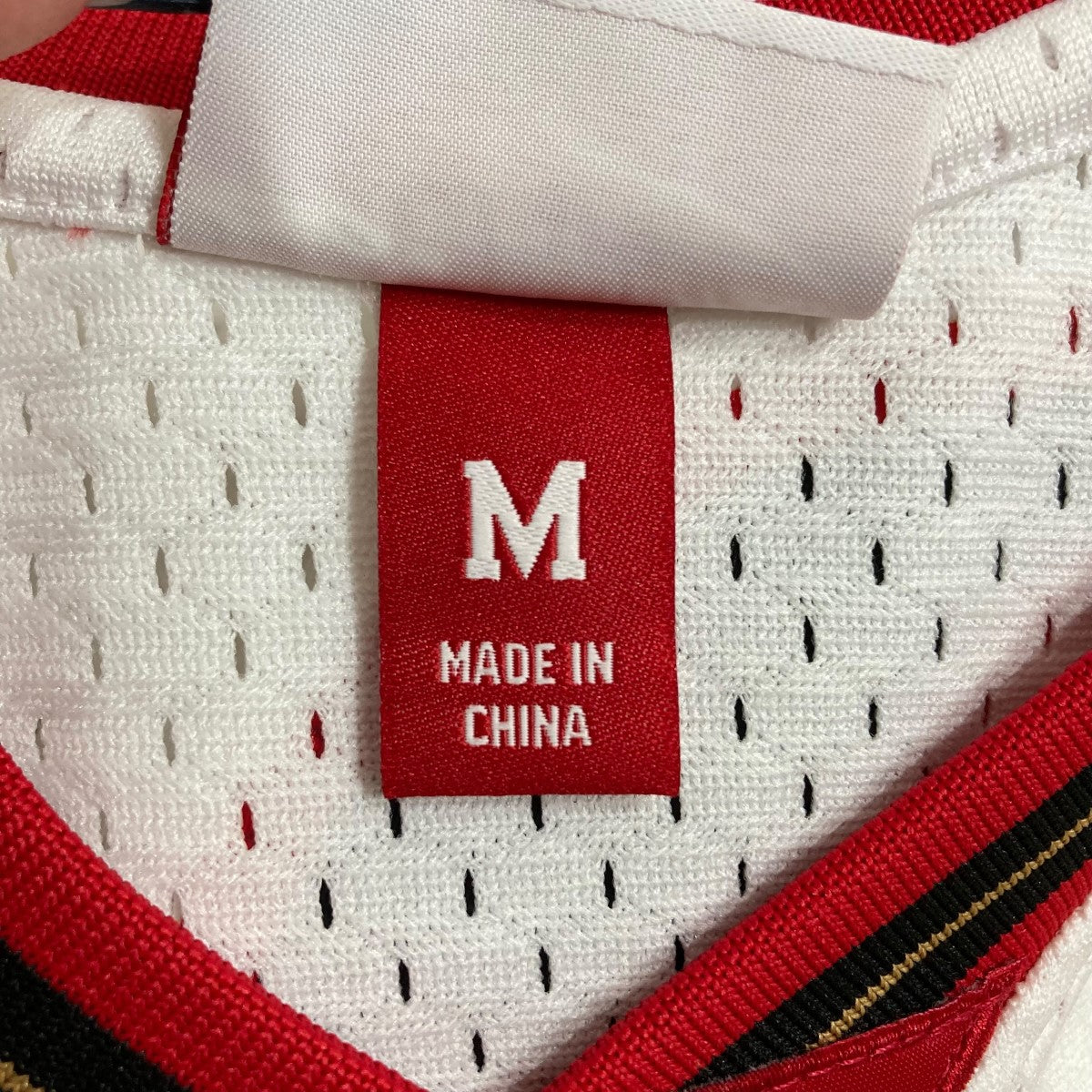MITCHELL ＆ NESS(ミッチェルアンドネス) ゲームシャツ ホワイト