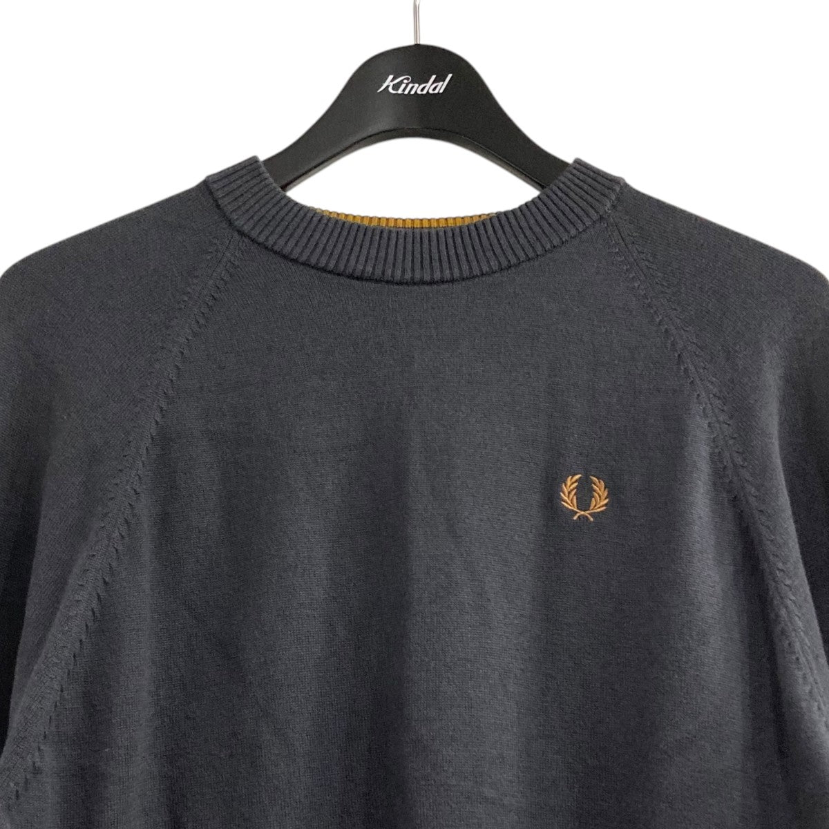 FRED PERRY(フレッドペリー) クルーネックニットK2117 K2117 グレー