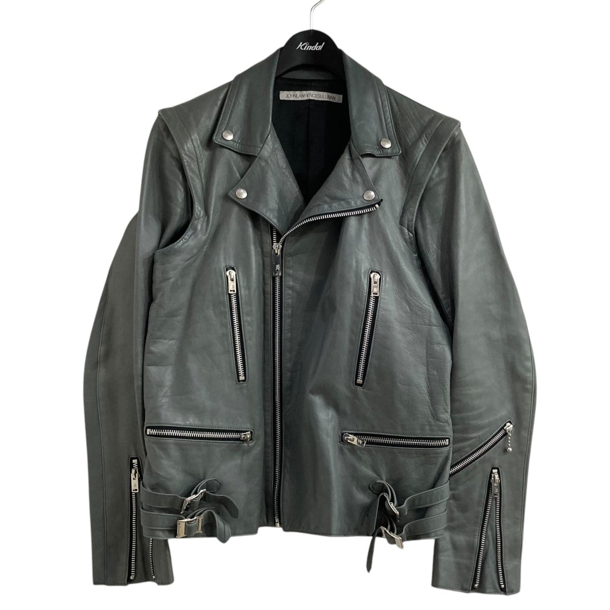 JOHN LAWRENCE SULLIVAN ストライプ クロップドジャケット STRIPED WOOL SEPARATE JACKET(XS STRIPE): JOHN LAWRENCE