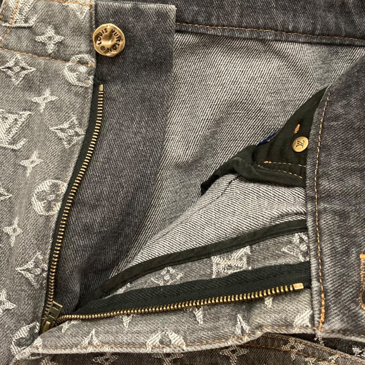 正規品　ルイヴィトン　23AW モノグラム　ワークウェア　デニムパンツ 中古・古着通販】LOUIS VUITTON (ルイ ヴィトン) 23AW ワーク