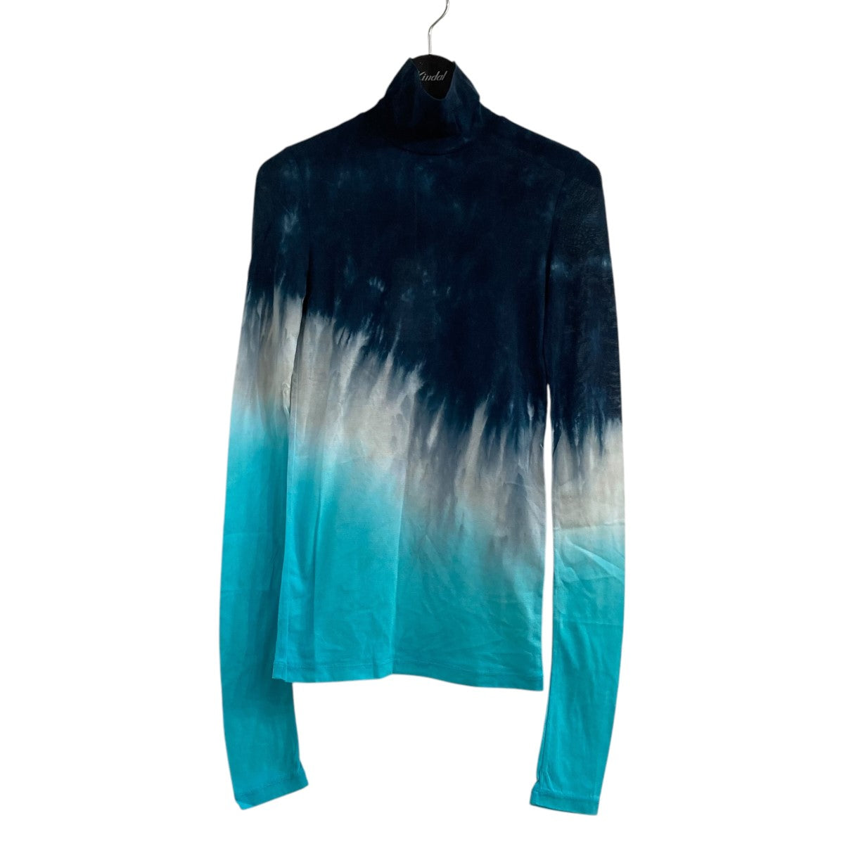 グラフィックシアートップKS2301098 TIE DYE MESH TURTLENECK TOP