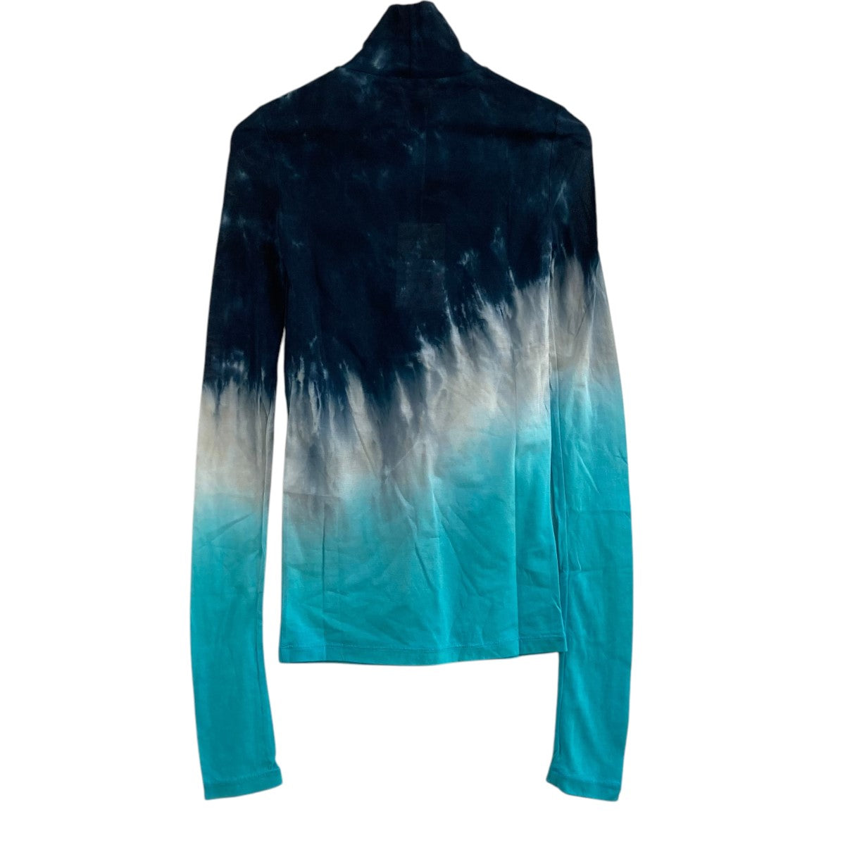 グラフィックシアートップKS2301098 TIE DYE MESH TURTLENECK TOP