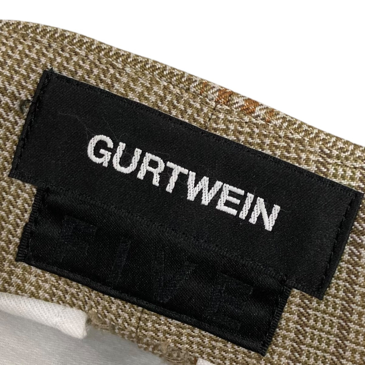GURTWEIN スカートチェックパンツ2311-0906 古着・中古-7枚目のアイテム画像